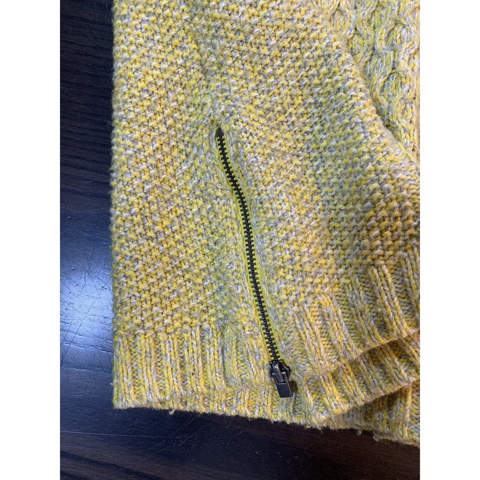 Talbots Sweater Womens Small Merino Wool Blend Cable Knit Classic Hygge‎ Preppy - Image 8