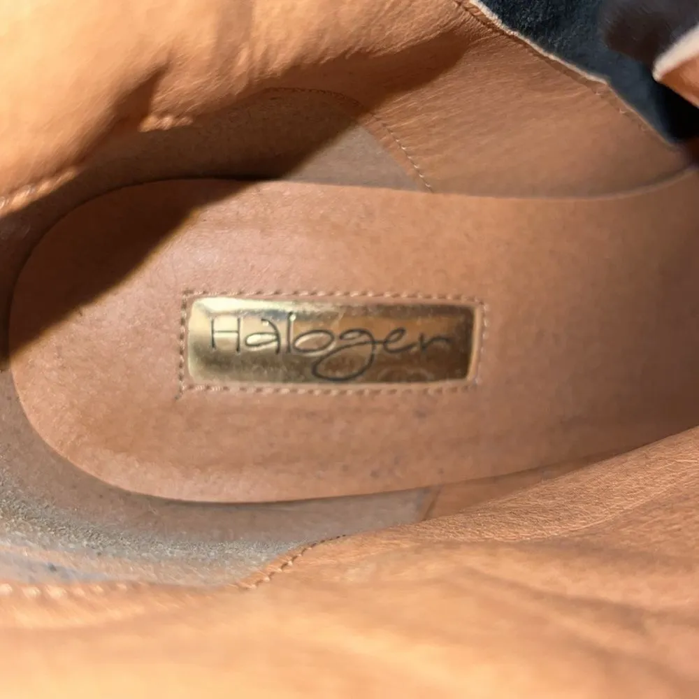 Halogen Black Leather Booties Size 9 M - Image 8