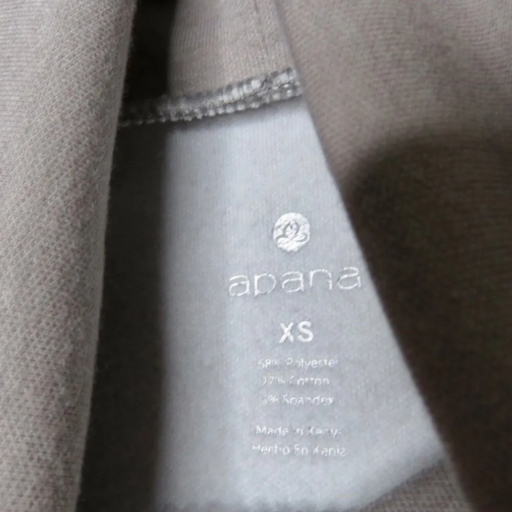 Apana Beige Tan High Low Cowl Neck Sweater Sweatshirt Extra Small XS - Image 7