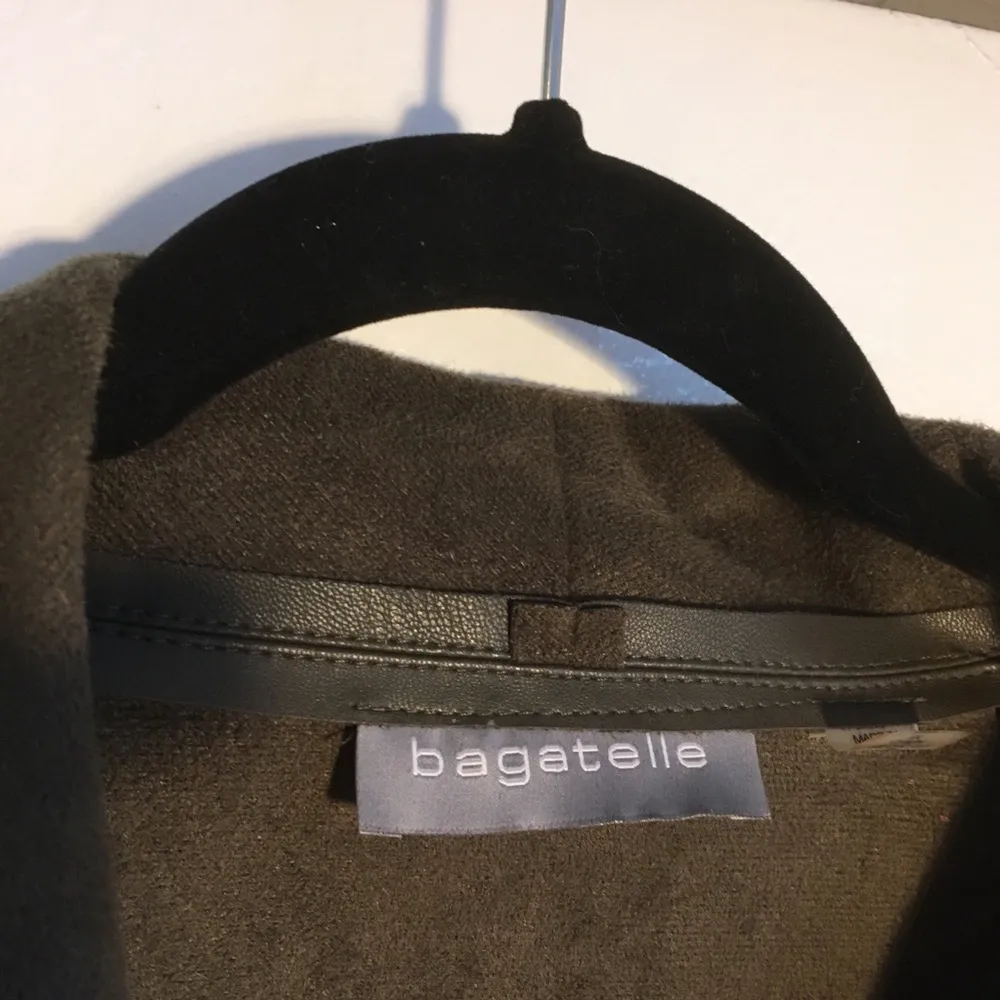 BAGATELLE JACKET Brown VEGAN LEATHER size … - Image 7