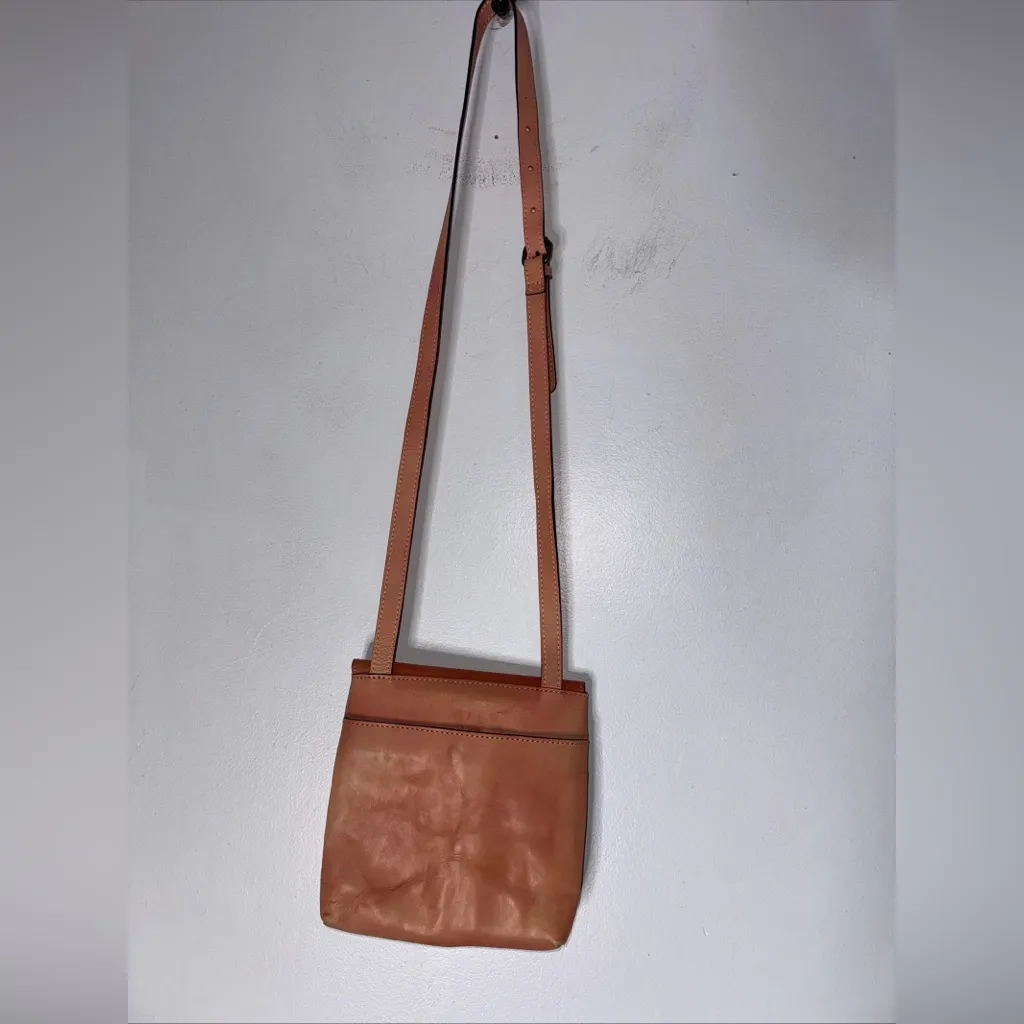 Patricia Nash Granada Leather Perforated Shoulder/Crossbody‎ Purse Bag - Image 2