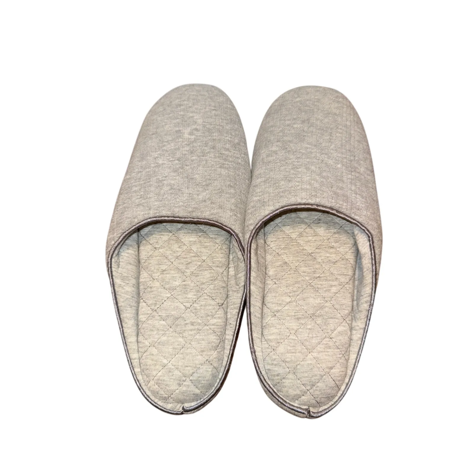 Brand New Charter Club Women's Size XL 11-12 Gray Memory Foam Slippers - Image 3
