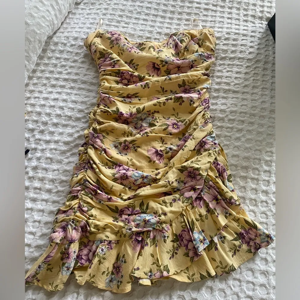 Forever 21 floral dress pastel - Image 5