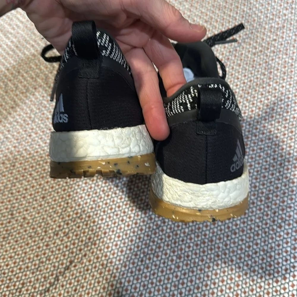 ADIDAS Pure Boost X ATR Running Shoes 7 black white - Image 12