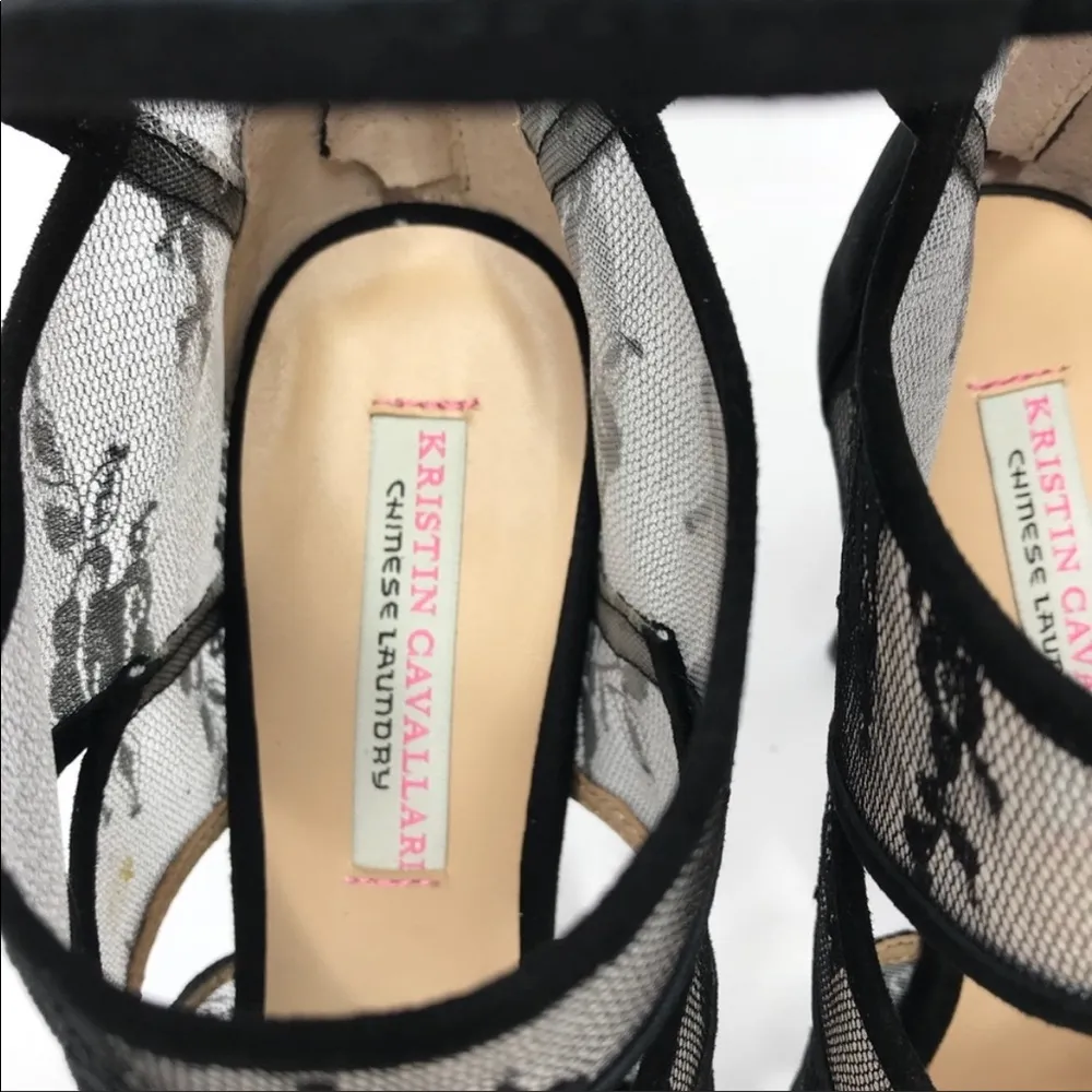 👠Chinese Laundry Kristin Cavallari Lace Heels Sz 10 - Image 4