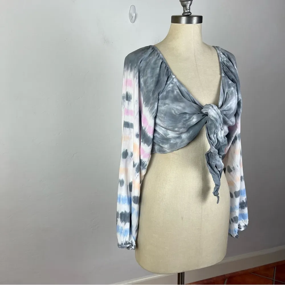 Surf Gypsy Tie Dye Crop Top - Image 2