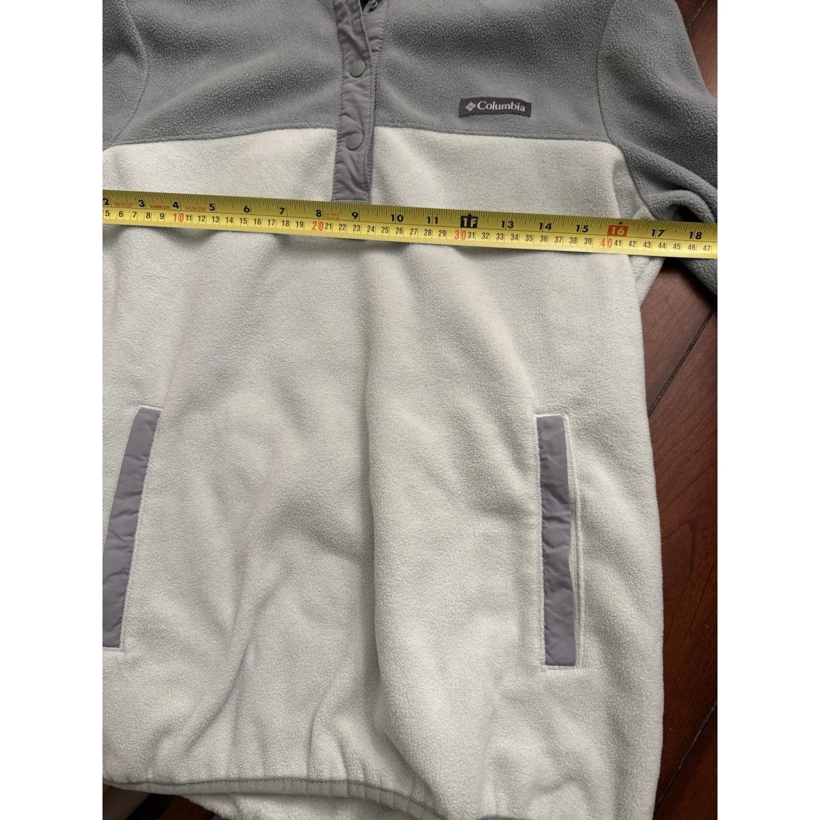 Columbia‎ M Green Fleece Sweatshirt EUC LKN - Image 8