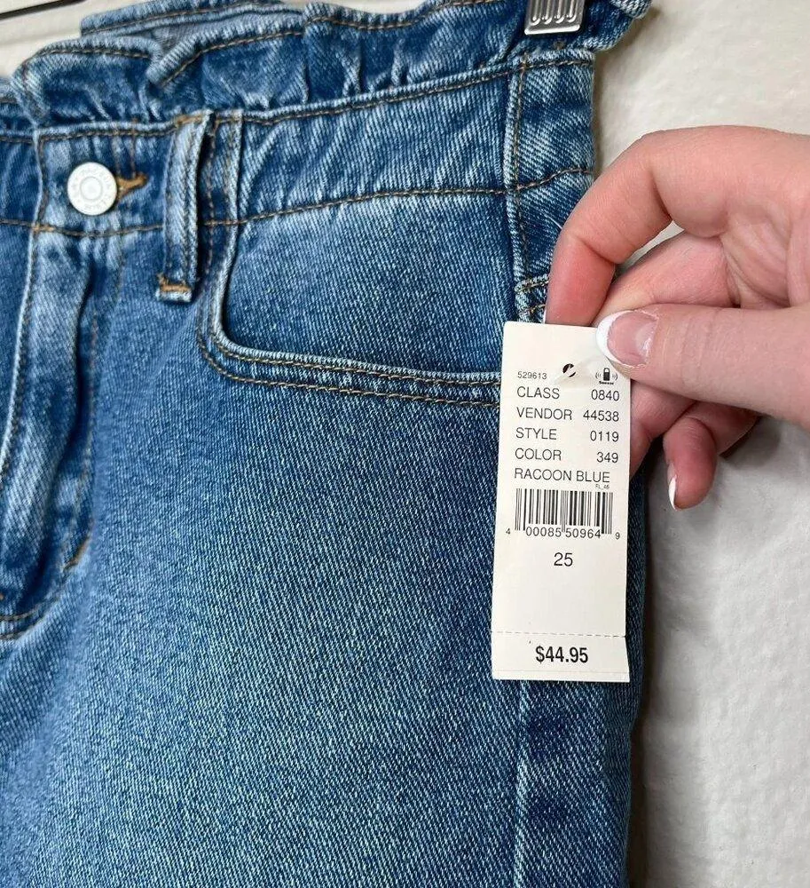 PacSun Womens Denim Cotton Mini Skirt Size 25 Blue - Image 5