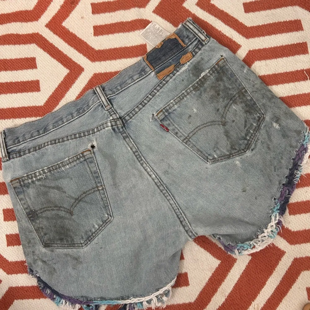 Distressed Levi industrial cutoffs - Image 5