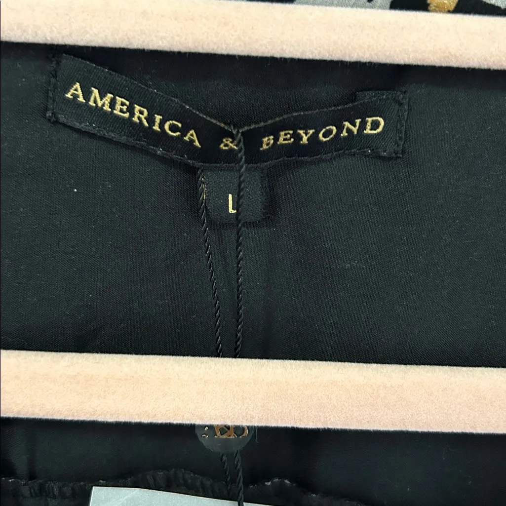 America & Beyond Always Animal Jumpsuit Size L - Image 6