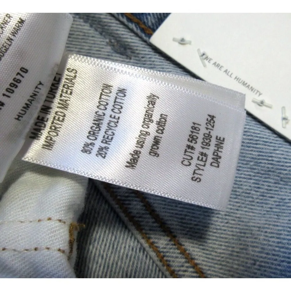 NWT Citizens of Humanity Daphne Crop in Aster High Rise Stovepipe Jeans 31 $218 - Image 6