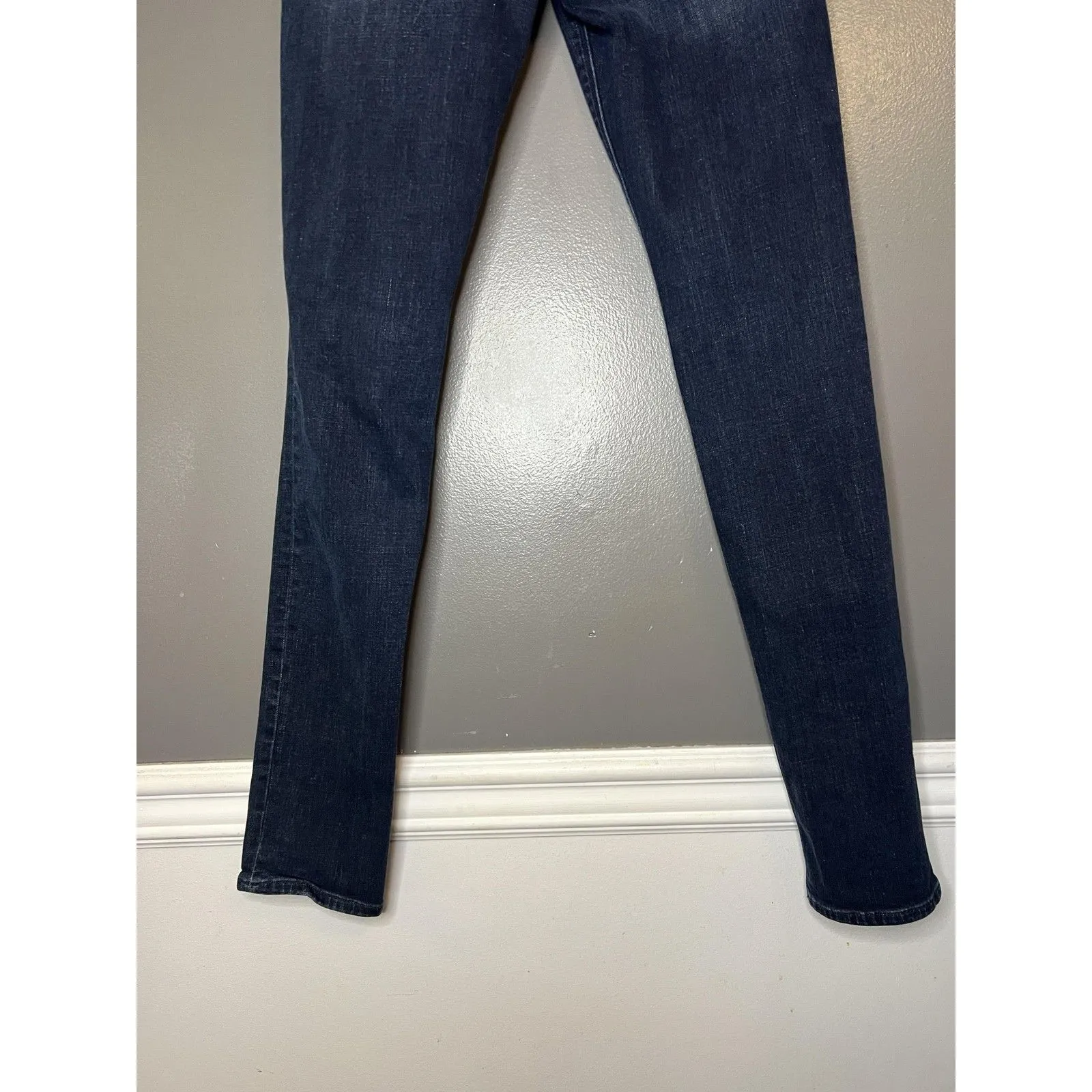 Lucky Brand Lolita Skinny Jeans Womens 2 26 Long Blue Dark Wash Stretch Denim - Image 7
