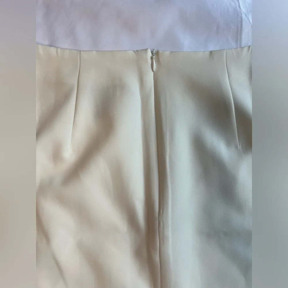 Sincerely Jules Ivory White Rhinestone Fringe Mini Skirt Medium - Image 6