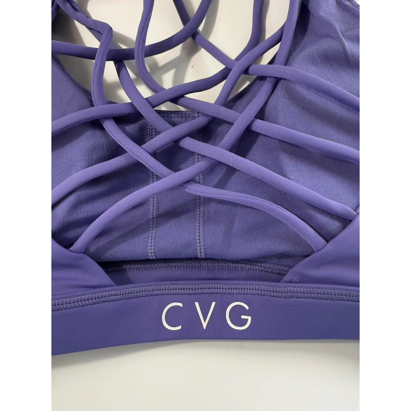 Constantly Varied Gear Purple Sports Bra Size L + Leggings Size M Gym Set Size M - Image 5