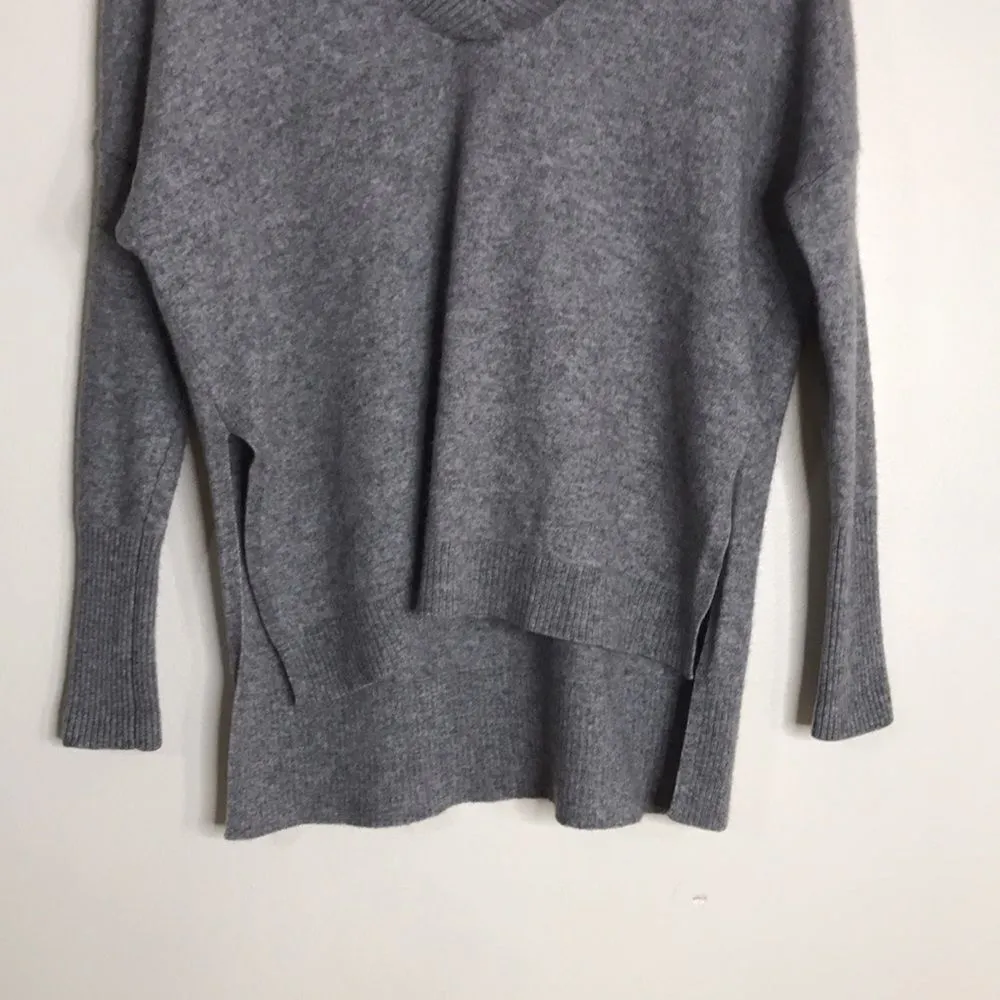H&M ladies gray pullover 100% cashmere cozy fall sweater top size large - Image 3