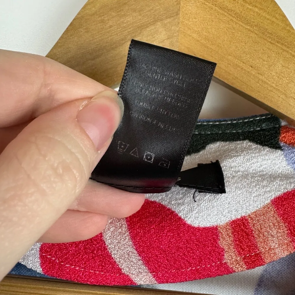 Ali Miles Floral Print Open Front‎ Cardigan Sz 1X Artsy Colorful Duster Jacket White - Image 10