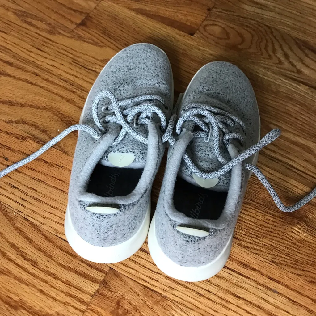 Allbirds Wool Gray Sneakers - Image 4