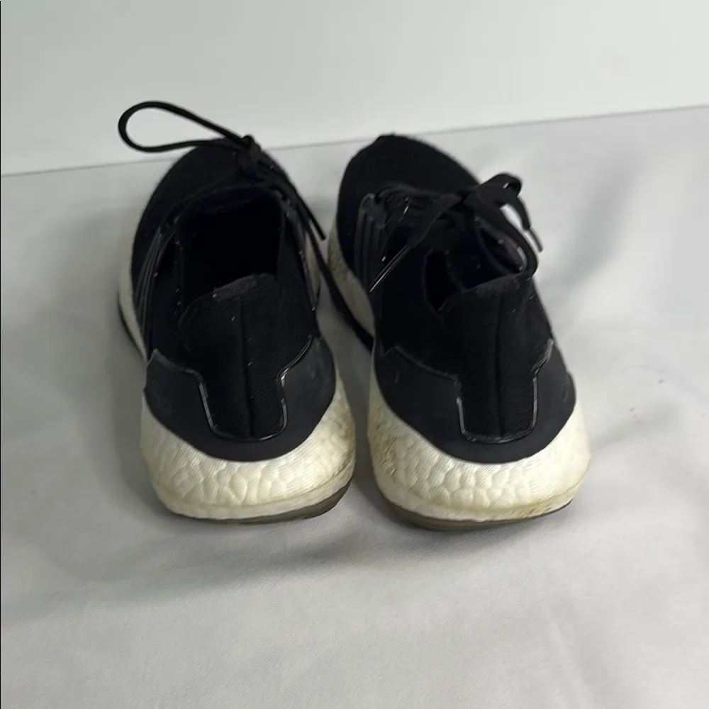 adidas ULTRABOOST Black and White Athletic Shoes - Image 4
