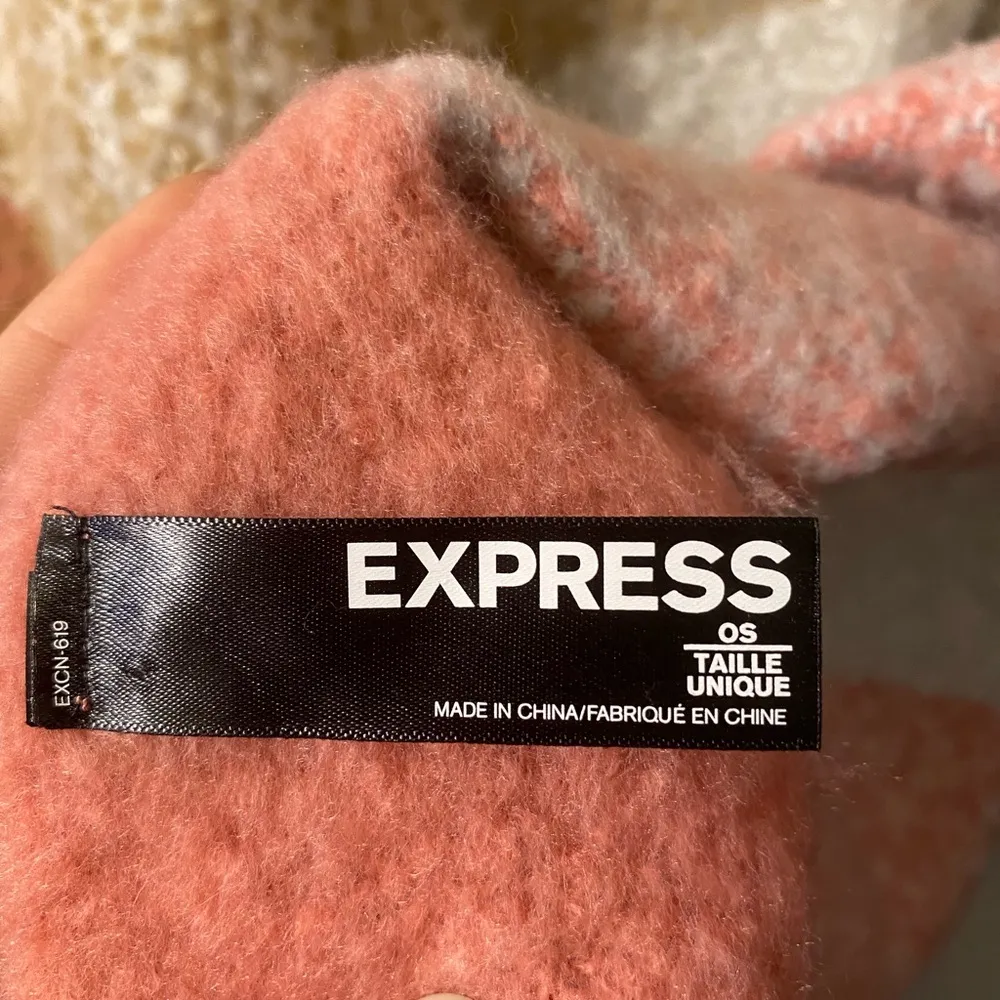 EXPRESS  Plaid Blanket Scarf with Tassels - Image 2