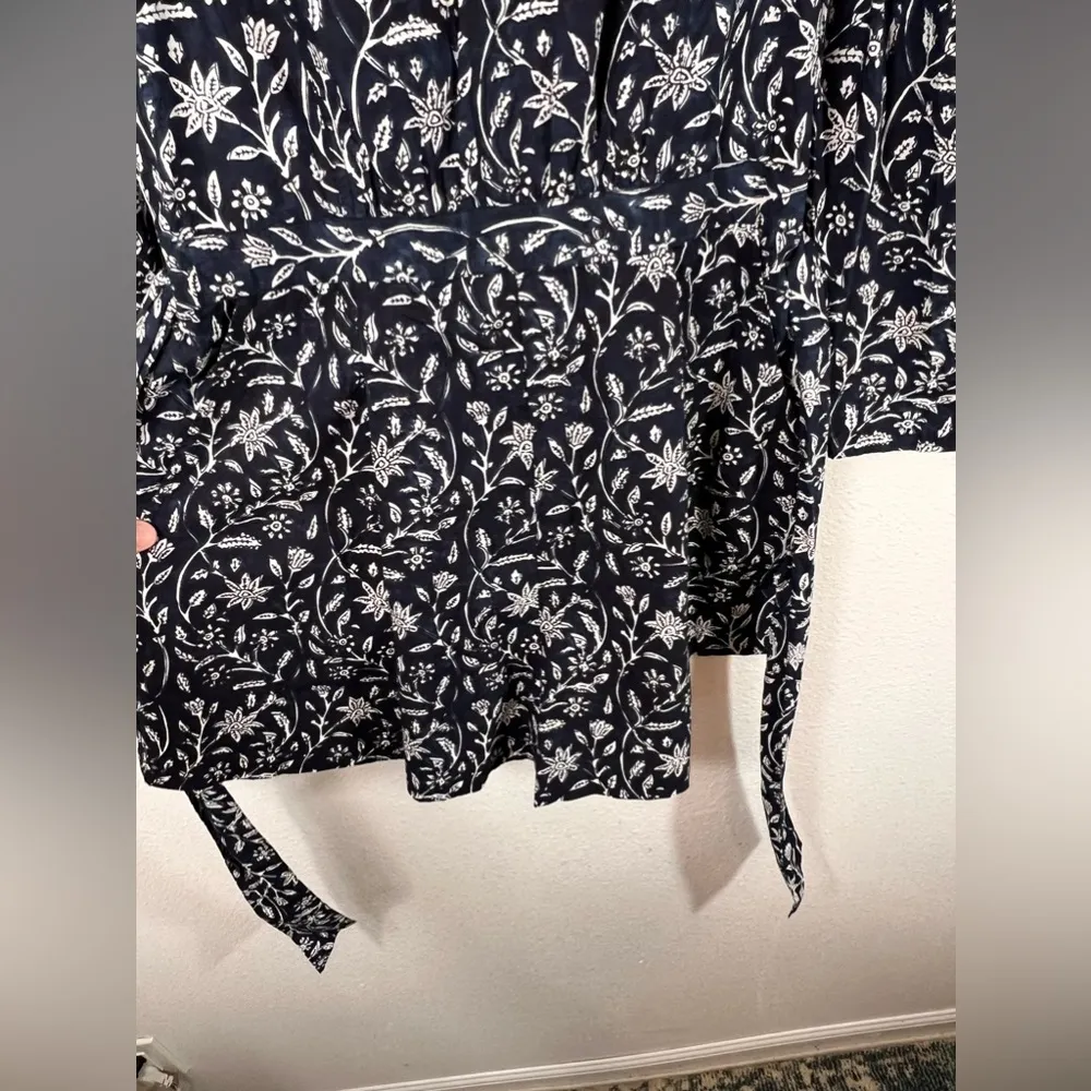 Ulla Johnson NWT Vika Playsuit Moonseed Open Back Floral Romper Size 6 - Image 6