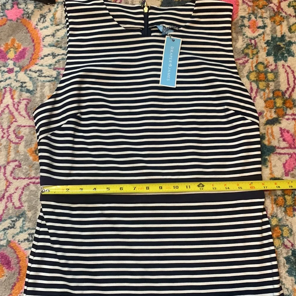 Draper James Striped Pointe Sheath Dress NWT Size Large - Image 11