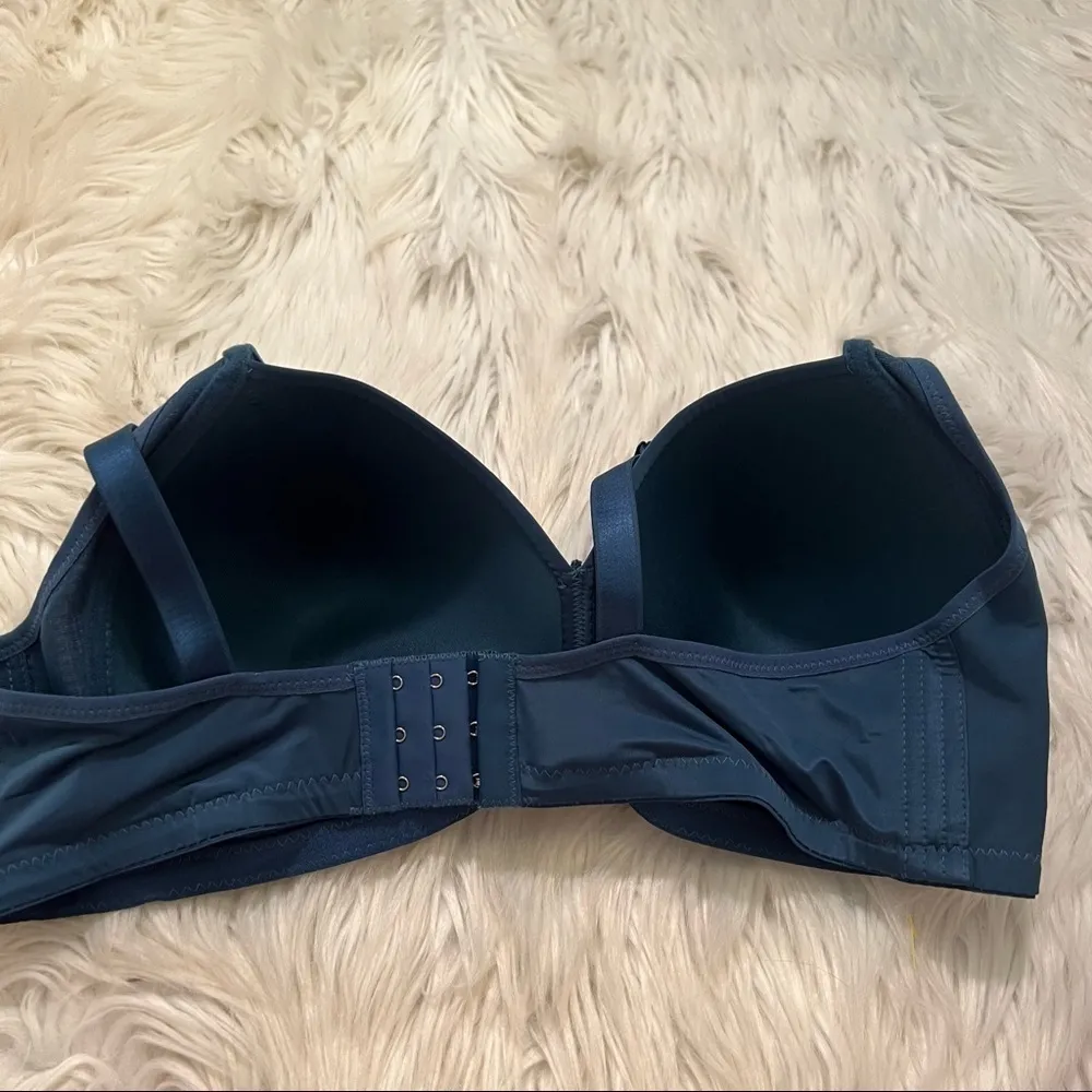 Prima Valentina Lightly Padded Bra Teal Lace Blue Size undefined - Image 4