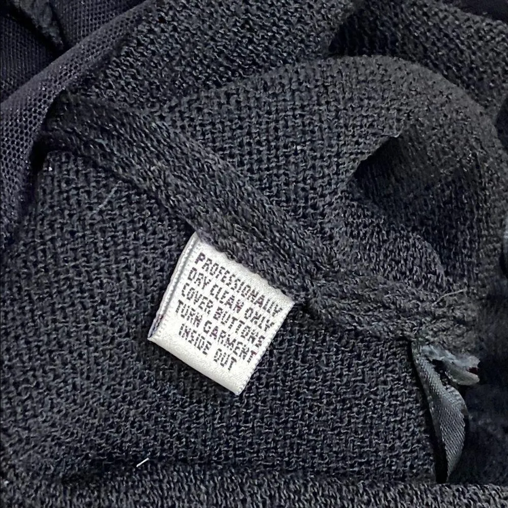 Vintage ST.  JOHN Couture Black Knit Formal Long Evening Dress Size 2 - Image 12