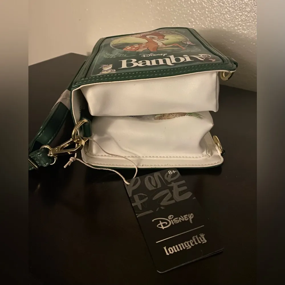 New Disney x Loungefly Bambi Story Book Cross Body Bag | Shoulder Purse - Image 8