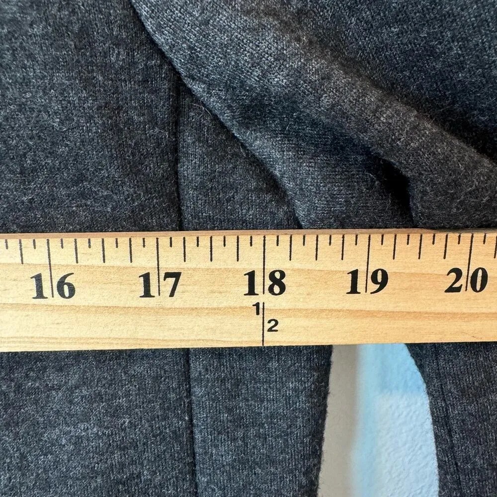 J.Crew Moto Biker Wool Blend Dark Charcloal Color block Grunge Lux Jacket 4 - Image 4