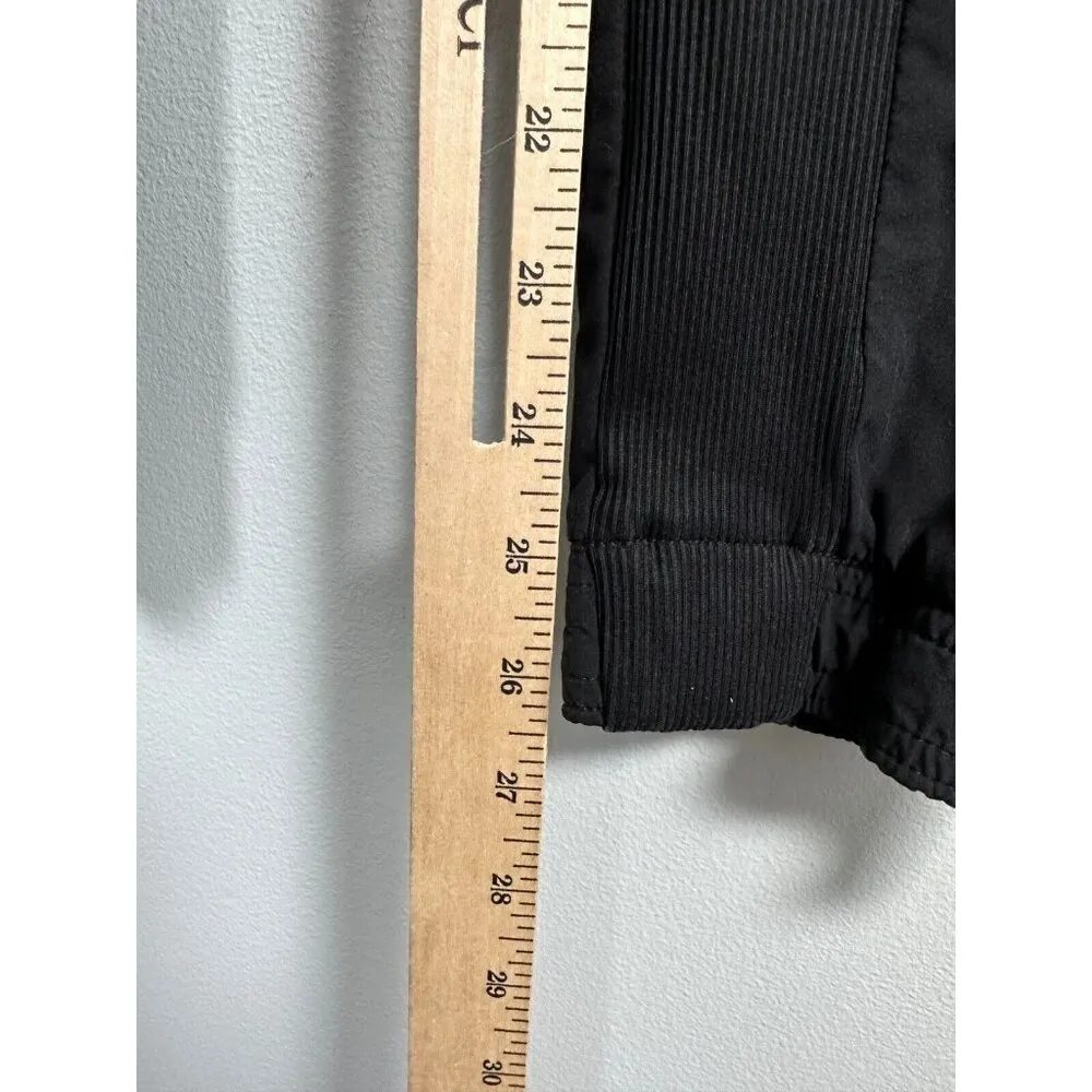 Athleta Size 10 Womens Brooklyn Jogger Pants Black Lightweight Pull On Pockets - Image 9