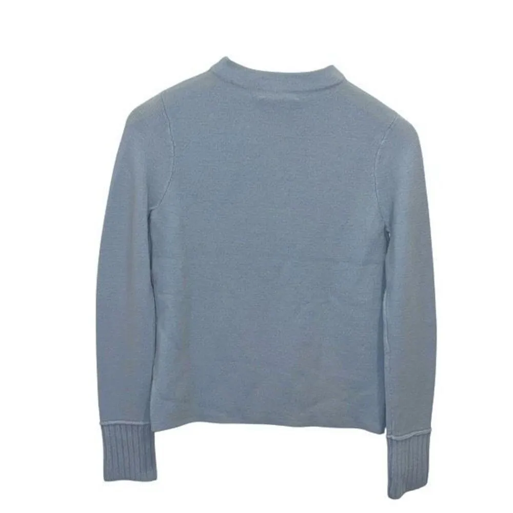 Club Monaco Womens Tommie Chandails Wool Sweater Glacier‎ Size XS NWT - Image 3