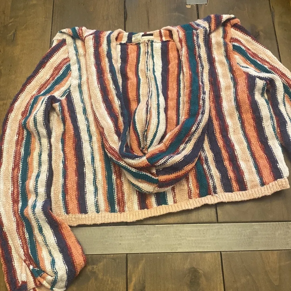 ROXY Tilly’s exclusive sun express‎ poncho hooded sweater knit size XS - Image 7