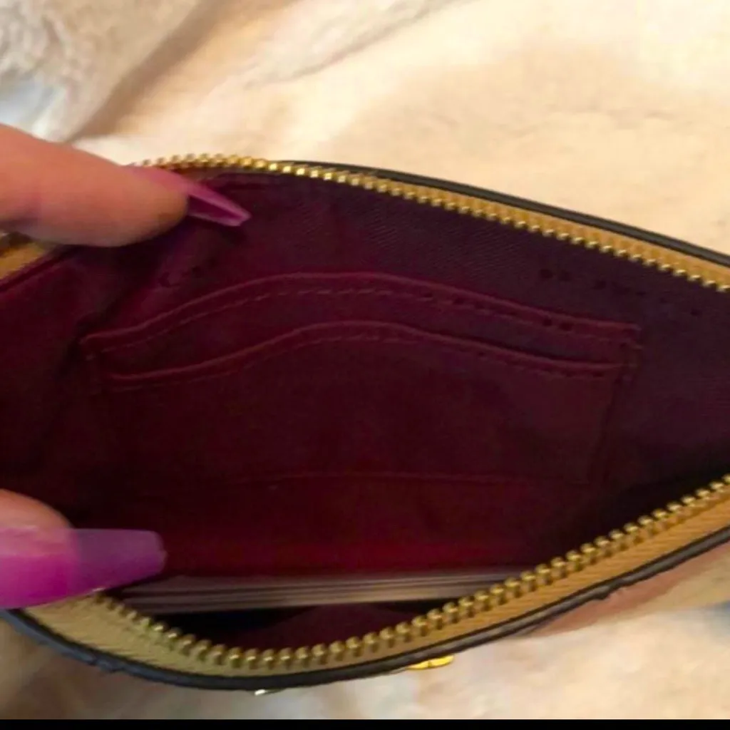 Coach Signature Wave Patchwork Wristlet - Image 6