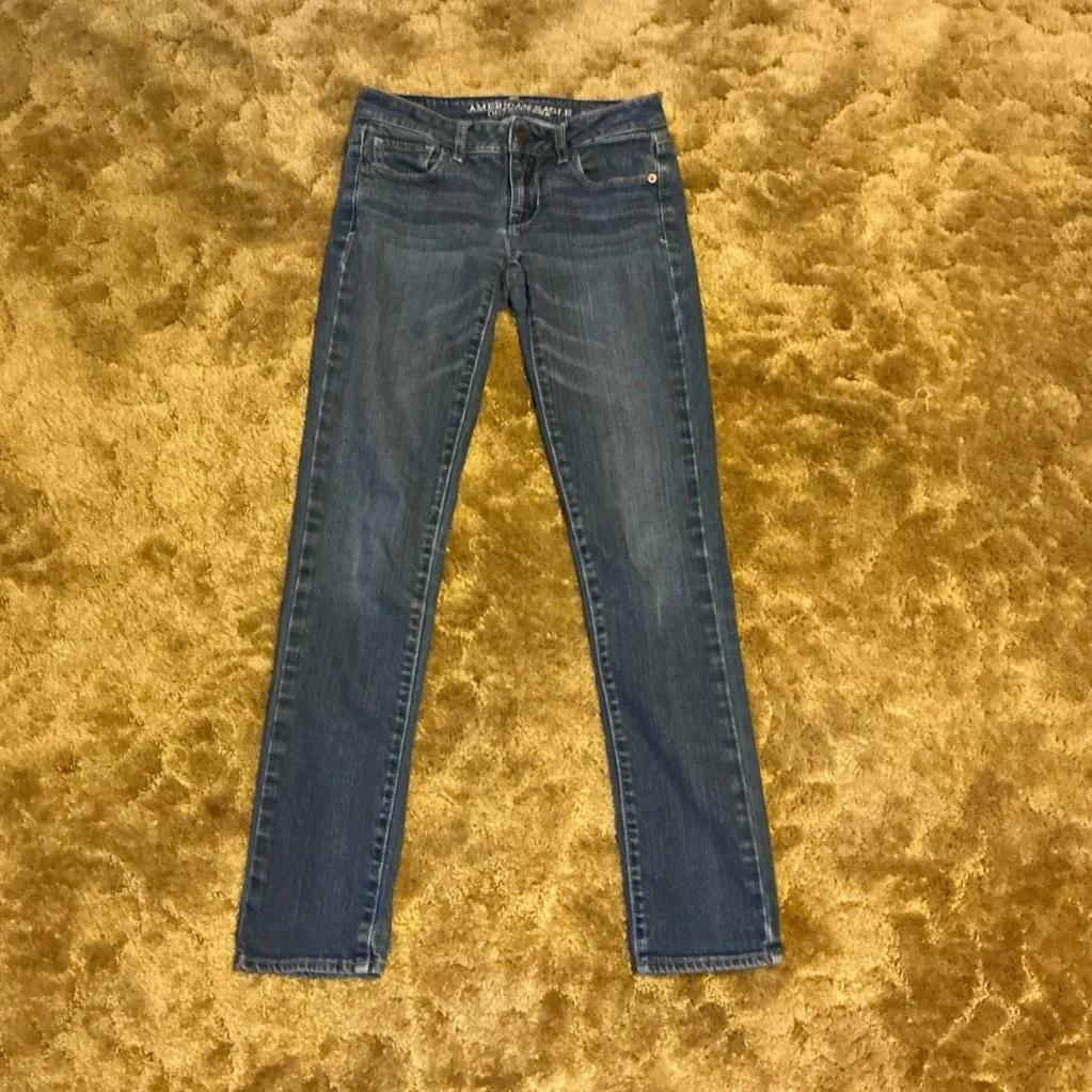American Eagle size 0 skinny stretched jeans - Image 7