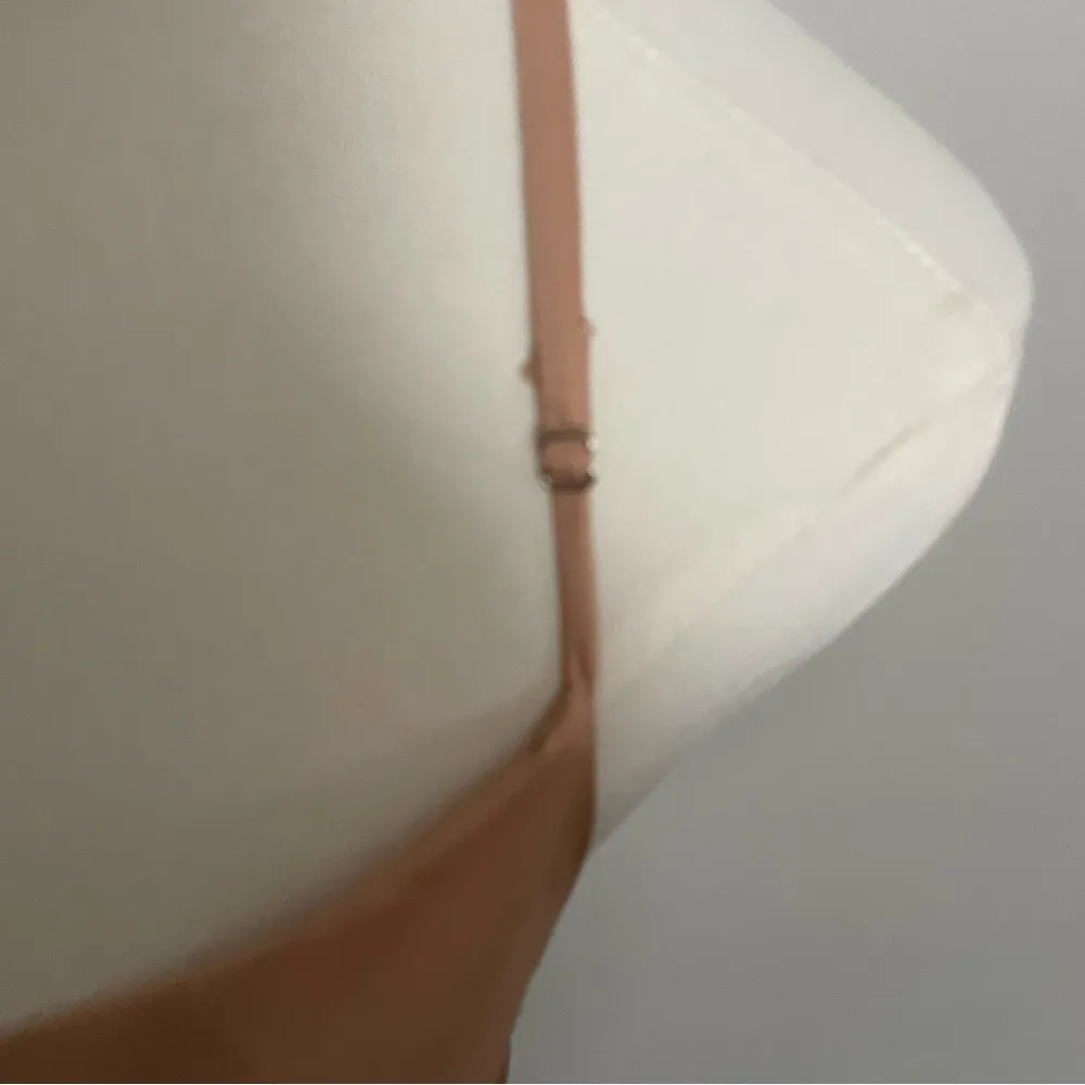 Lulus Dress Maxi Its Fate Satin Sleeveless Halter Party Cocktail Nude Neutral - Image 4