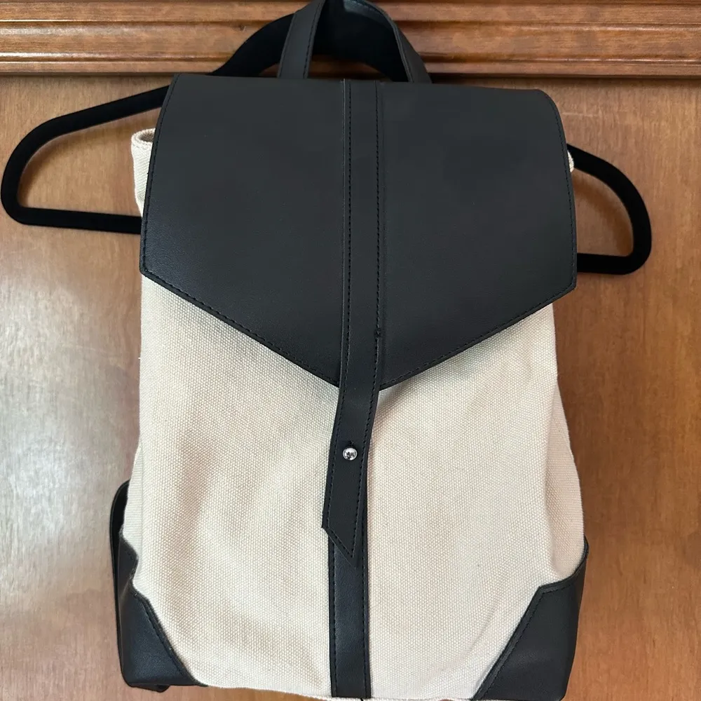 Deux Lux backpack - canvas vegan leather - Image 3