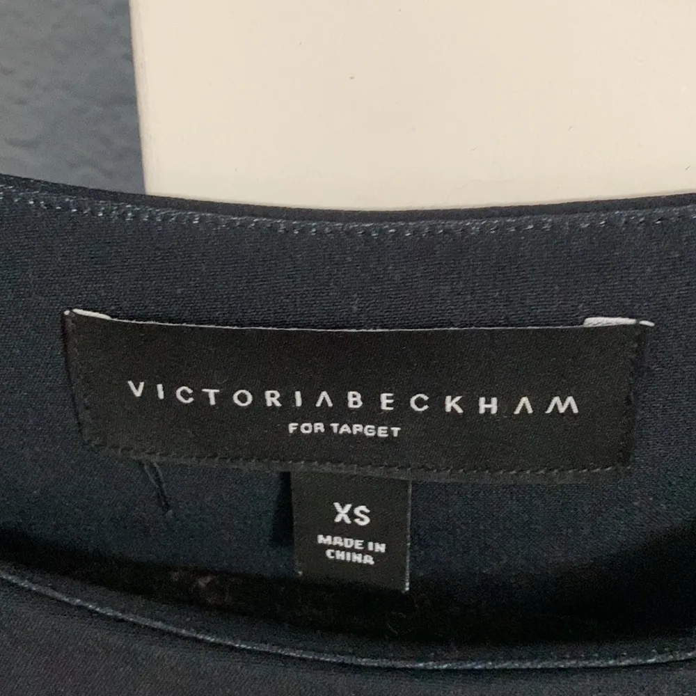 Victoria Beckham for Target black blouse with floral print size XS. - Image 2