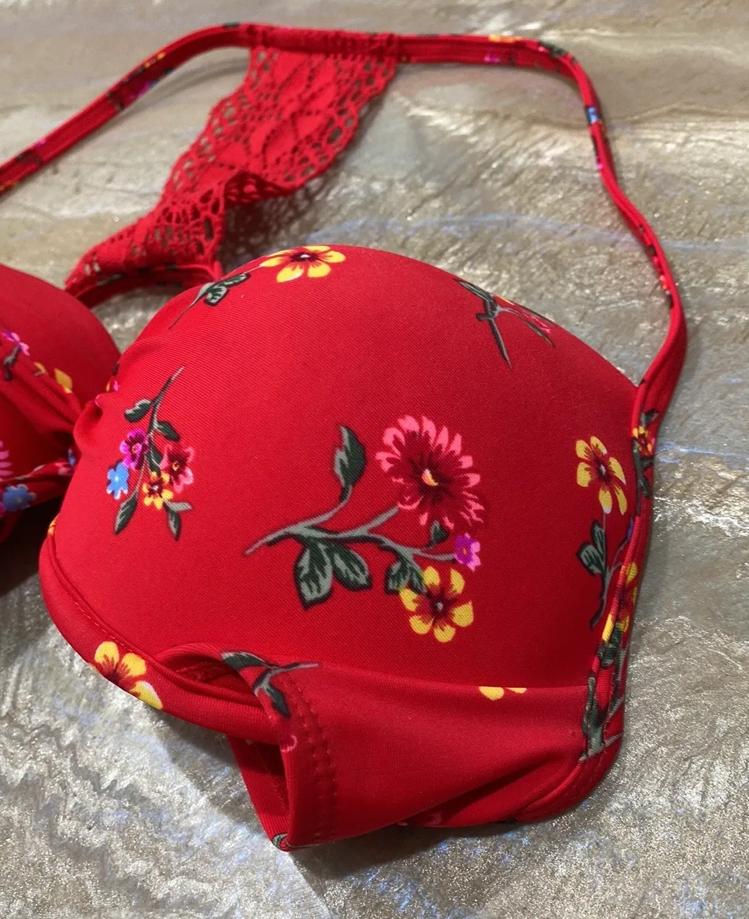 California Sunshine Beach Pool Cute Top Bras Size Small (Just the Top) - Image 4