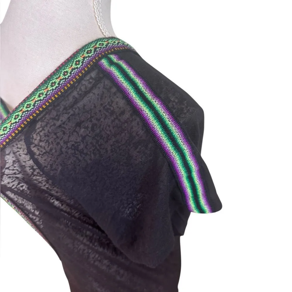 Pitusa V Back Dress in Black Petite Size undefined - Image 6