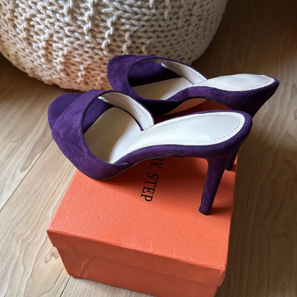 Grace Every step Purple Women's Heels Size 10.5 - Image 2