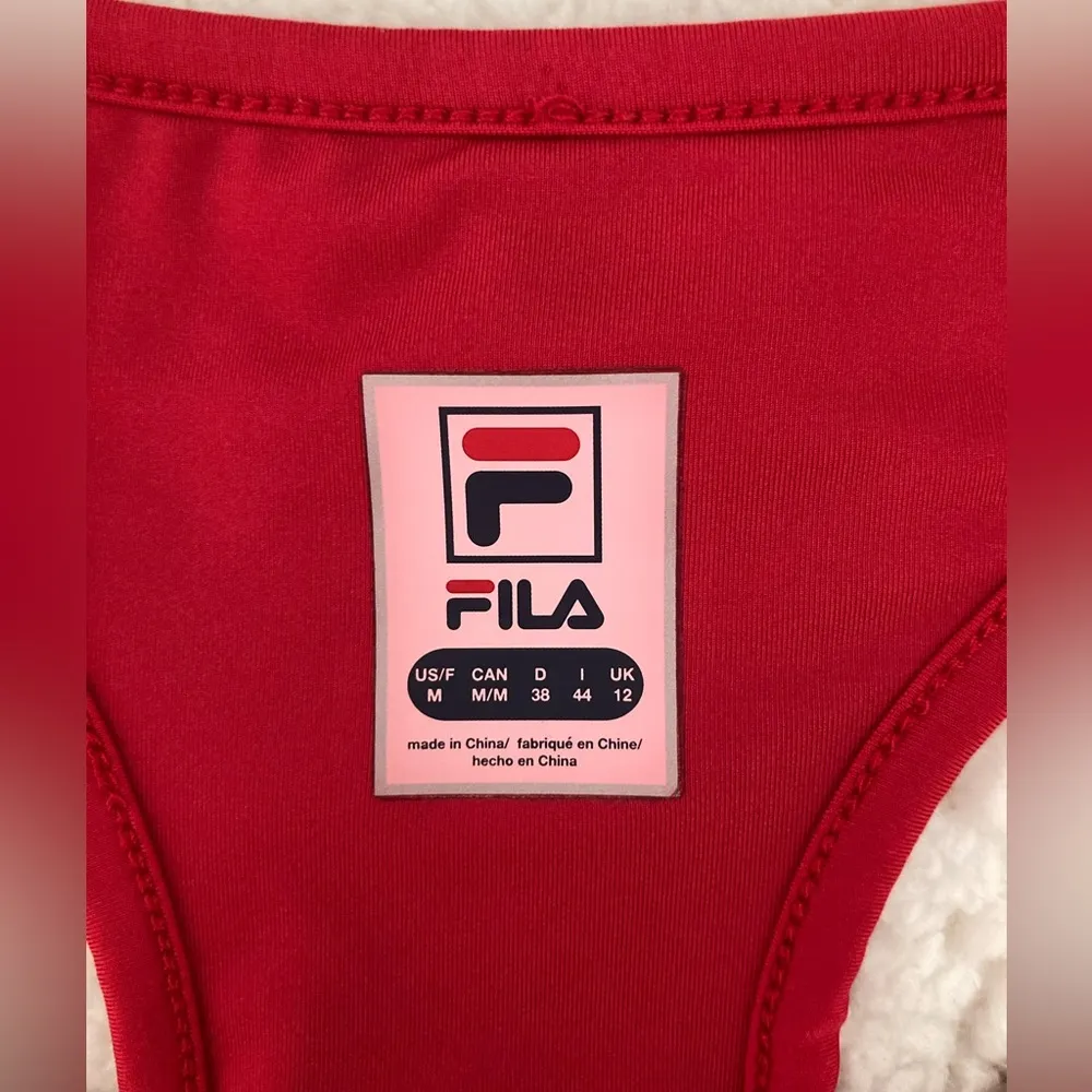 Fila Red Athletic Tank Top - Image 6