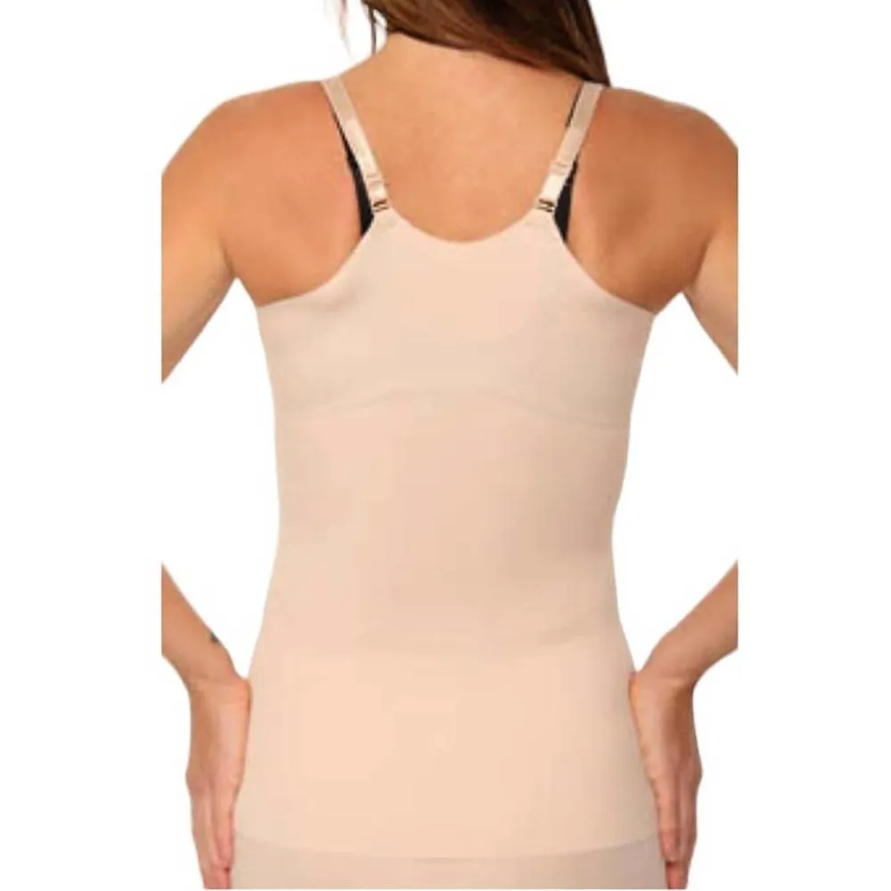 WACOAL iPant Beige Cupless Torsette Style Camisole 802171 ~ Women's Size 8 XL - Image 4