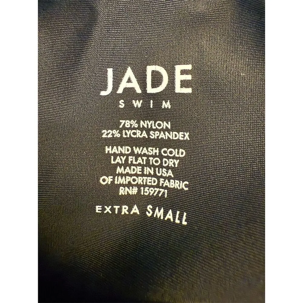 NWT JADE Swim Women's All In One Piece Black Swimsuit Size XS - Image 6