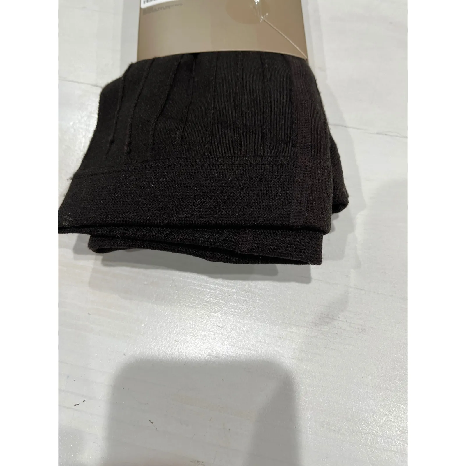 New Studio S brown Leggings Ribbed Knit Soft Warm Winter‎ L/XL Size L - Image 4