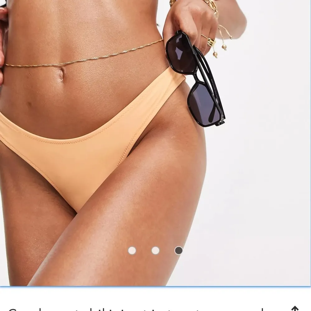 asos bikini new‎ untried coral - Image 3