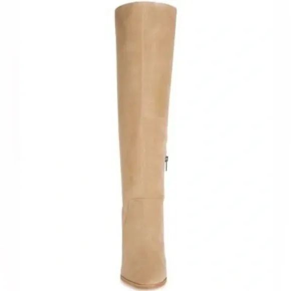 Vince Camuto Nestel Knee High Boot Suede Tan sz 8.5 - Image 2
