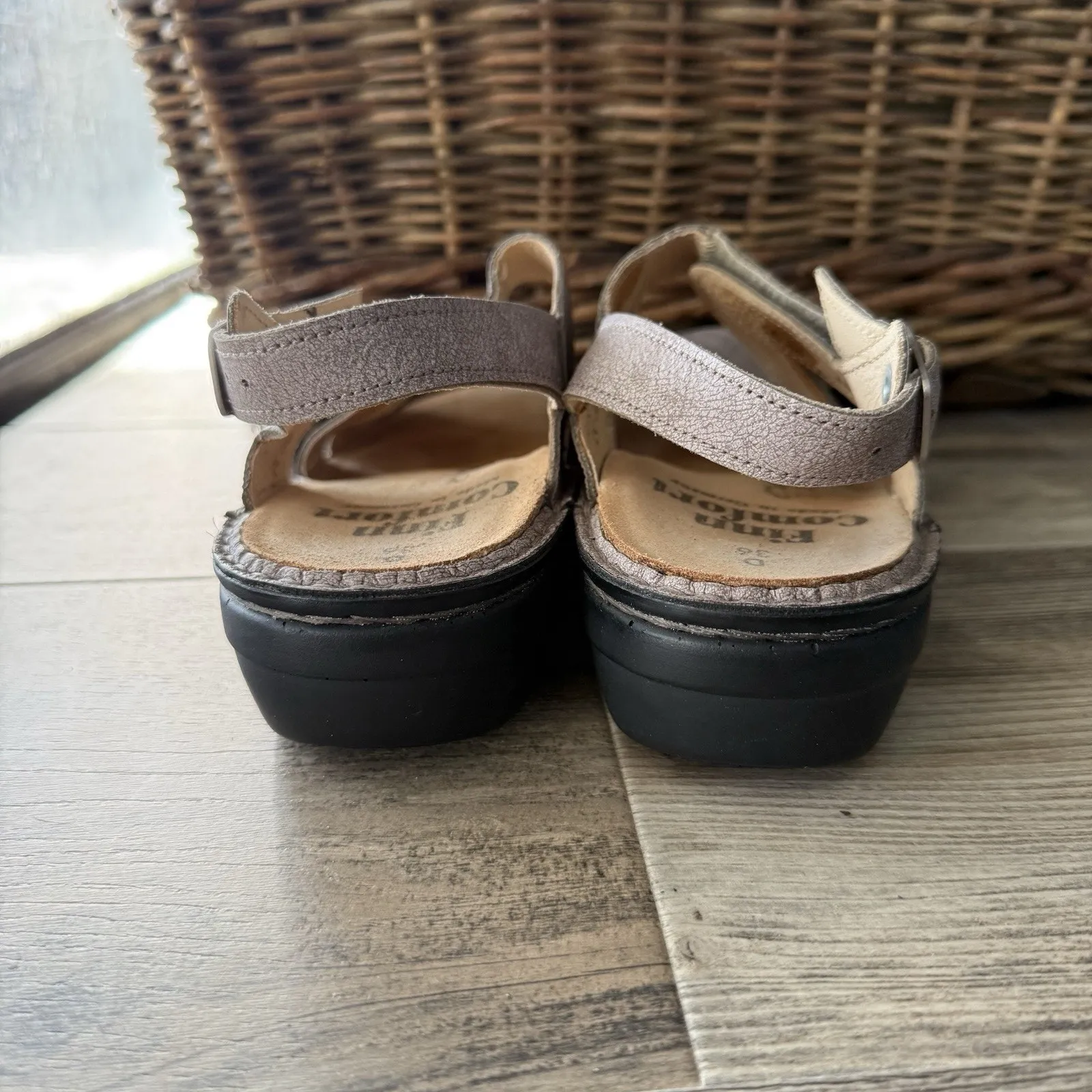 Finn Comfort Women’s Sandals Size 36 EU / 5.5 US Brown Leather Gomera - Image 5