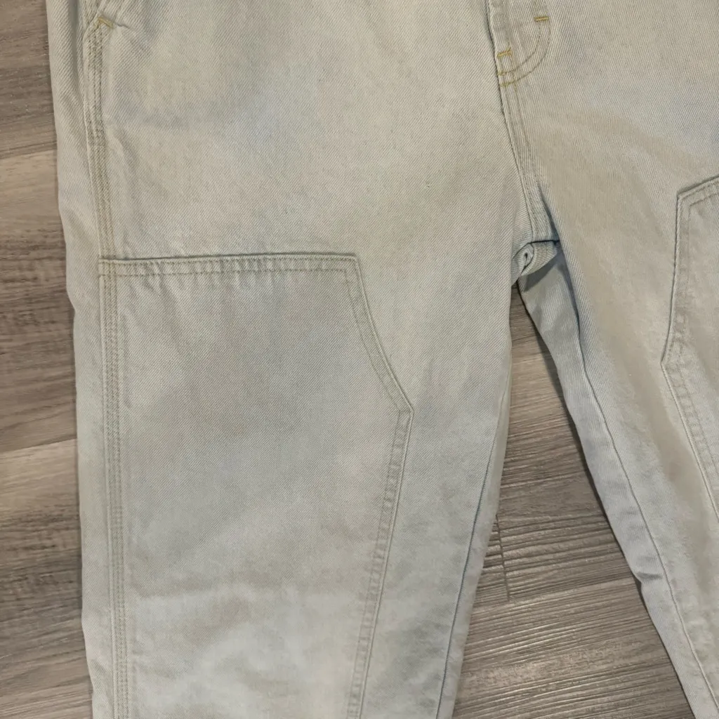 Dickies Women’s 30x32 Light Wash High Rise Straight Leg Jeans - Image 3