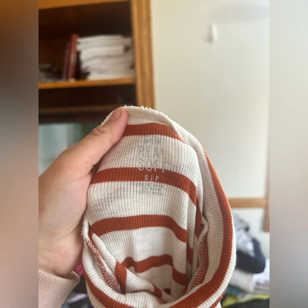 Aerie - Real Soft Striped Long Sleeve Shirt - Image 2