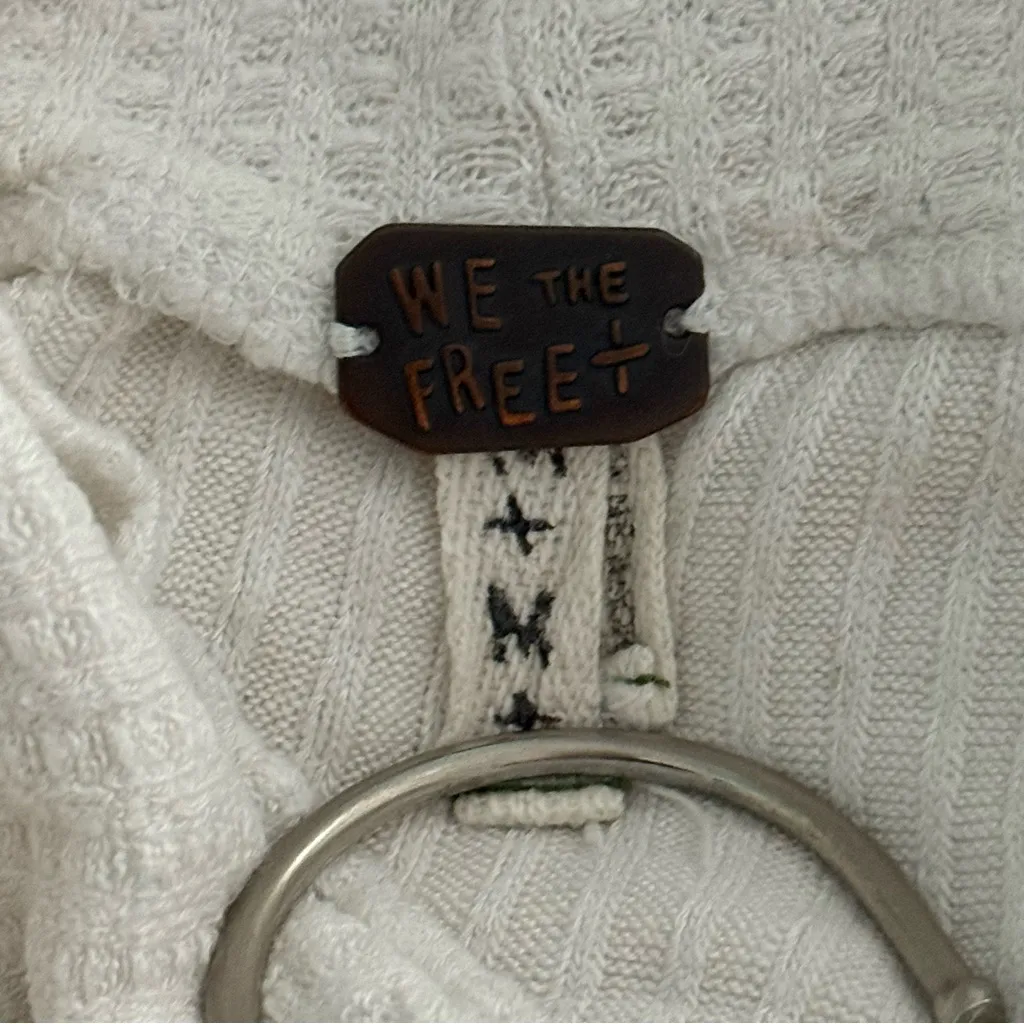 Free People We The Free Kristina Drippy Thermal in Off White - Image 4